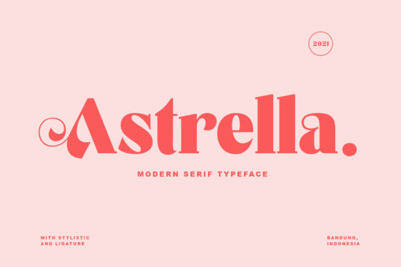 Astrella: A Serif Display Font for Editorial Elegance
