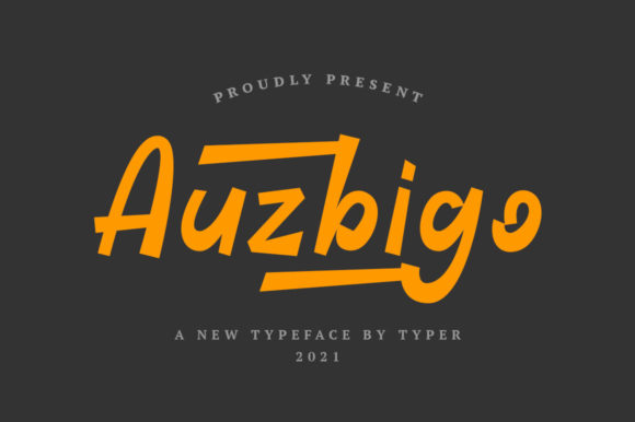 Auzbigo: A Friendly, Modern Display Font That Elevates Real Business Design