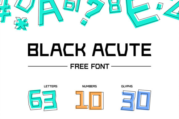 Black Acute: A Bold Display Font for Editorial Impact