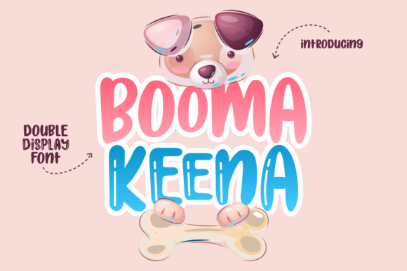 Booma Keena: A Playful Display Font for Digital Branding