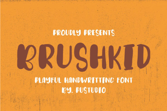 BrushKid: A Playful Display Font That Feels Genuinely Friendly