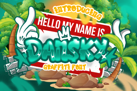 Dansky: A Playful Display Font for Editorial Charm