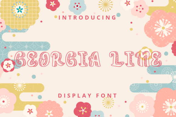 Georgia Line: A Display Font That Feels Like a Warm Welcome