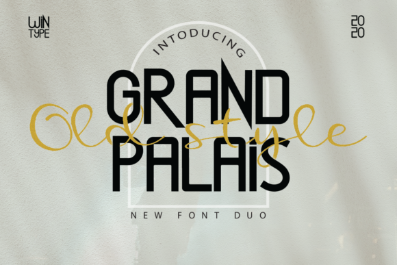 Grand Palais Old Style: A Display Font That Feels Like a Design Win