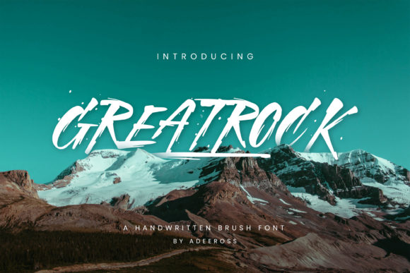 Greatrock: A Bold Display Font That Anchors Your Editorial Voice