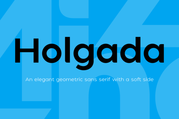 Holgada Family: A Friendly, Professional Sans Serif for Small Businesses