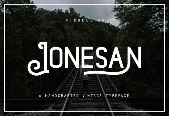 Jonesan: A Display Font That Makes Your Brand Feel Intentional