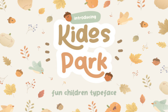 Kidos Park: A Friendly Display Font for Small Business Branding