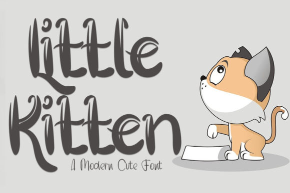 Little Kitten: A Playful Yet Polished Display Font