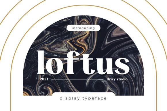 Loftus: A Polished Serif Font That Elevates Real Small Business Branding