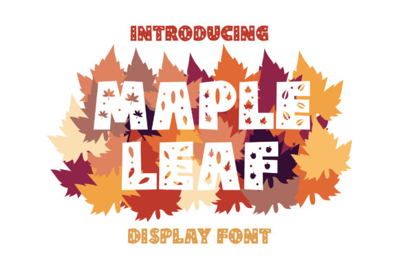 Maple Leaf: A Decorative Font That Lifts Digital Branding