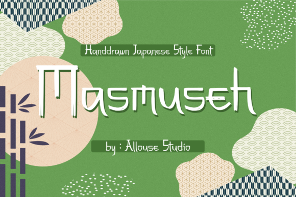 Masmuseh Display Font for Handmade & Printable Creators
