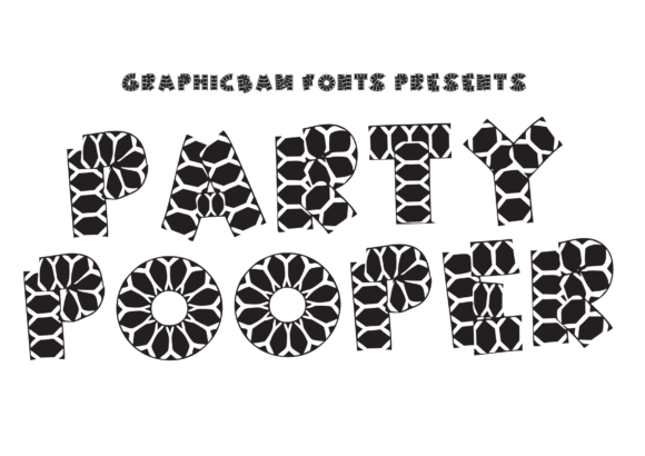 Party Pooper: A Display Font That Makes Your Headlines Pop