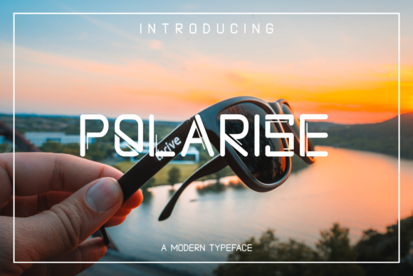 Polarise: A Robotic Display Font That Commands Attention