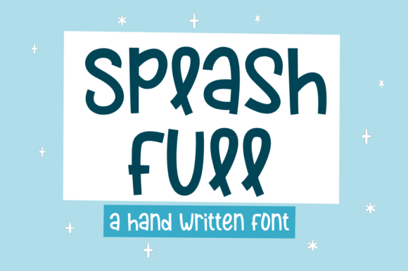 Splash Full: A Playful Display Font That Delivers Personality