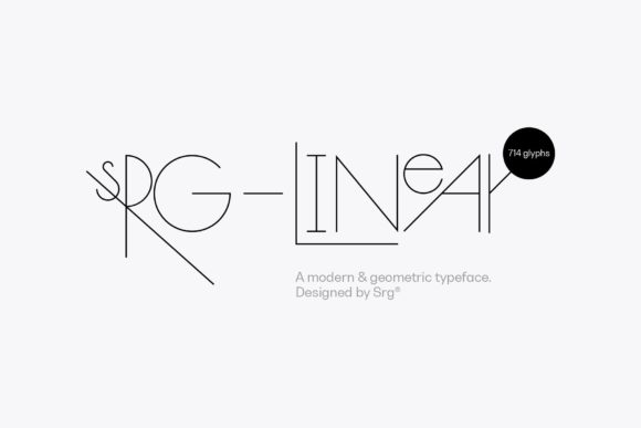 Srg Linear: A Thoughtful Sans Serif for Modern Brand Identity