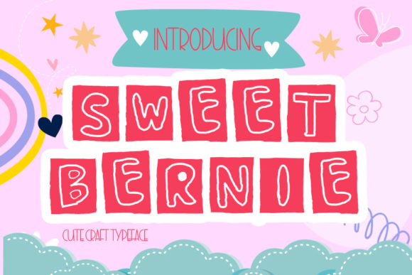 Sweet Bernie: A Friendly Display Font for Editorial Warmth