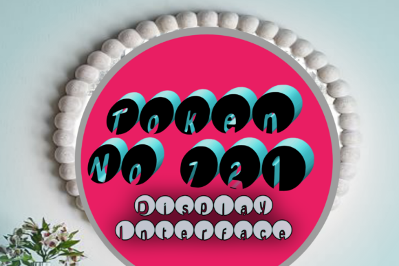 Token No 721: A Standout Display Font for Campaign Headlines