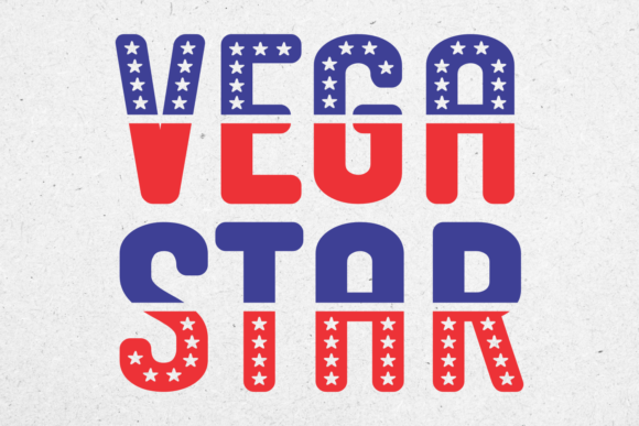 Vega Star: A Festive Display Font for Digital Branding