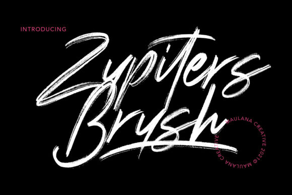 Zupiters Brush: A Flowing Script Font for Authentic Brand Identity